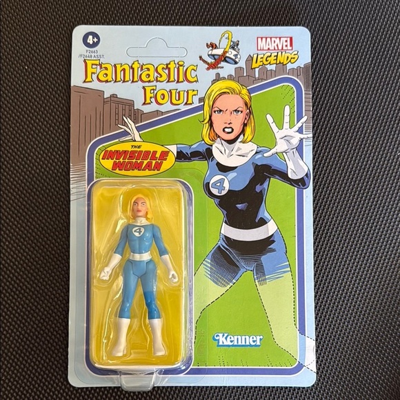 Marvel Legends Fantastic Four Invisible Woman in Blue and White action figure - Picture 1 of 2